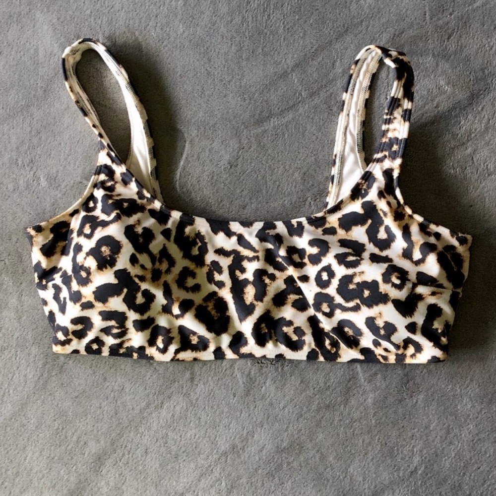 ISO • Abercrombie & Fitch Cheetah Bikini Top